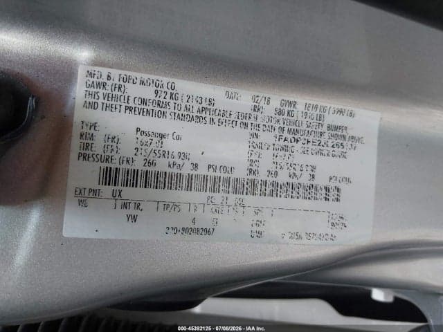 2018 FORD FOCUS SE 9