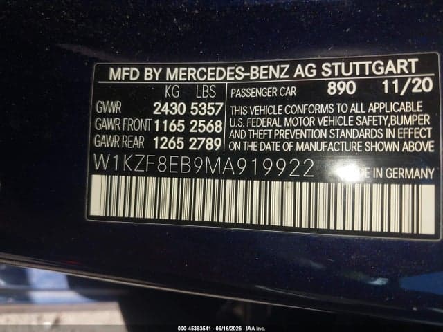 2021 MERCEDES-BENZ E 350 4MATIC 9