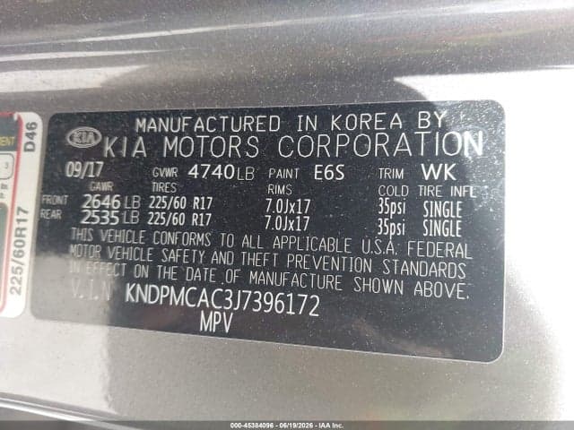 2018 KIA SPORTAGE LX 9