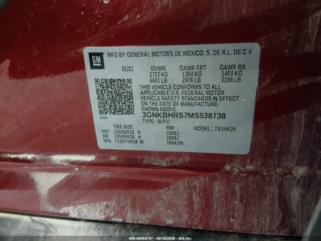 2021 CHEVROLET BLAZER AWD 2LT 9