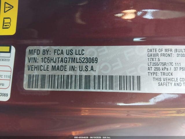 2021 JEEP GLADIATOR WILLYS 4X4 9
