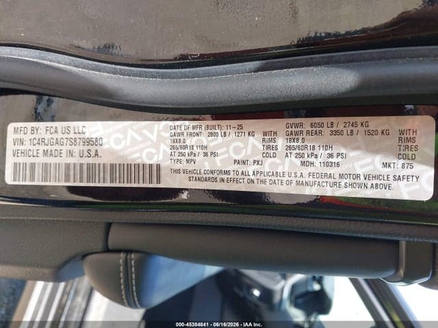 2025 JEEP GRAND CHEROKEE LAREDO X 4X2 9