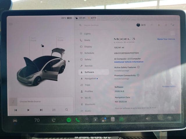 2018 TESLA MODEL 3 7