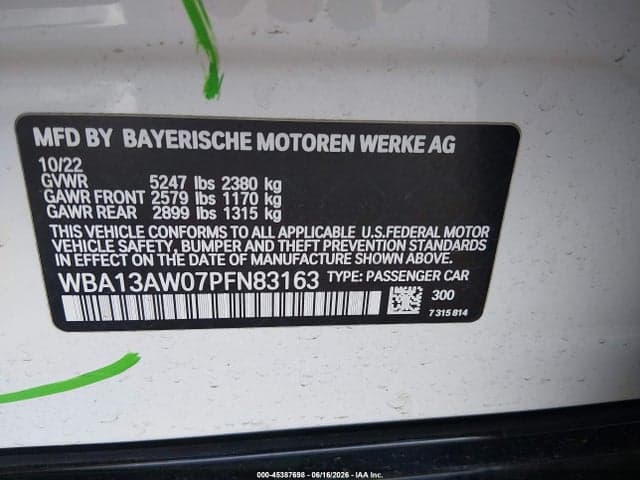 2023 BMW M440I GRAN COUPE XDRIVE 9