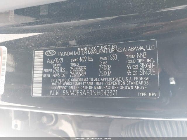 2022 HYUNDAI TUCSON LIMITED 8
