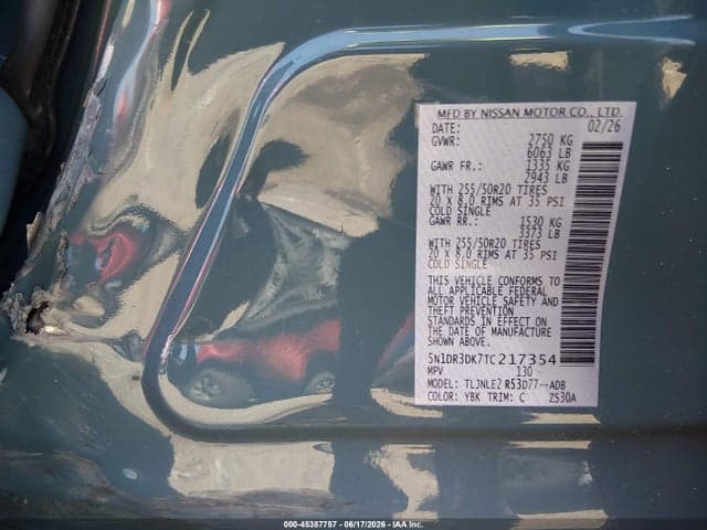 2026 NISSAN PATHFINDER PLATINUM 9