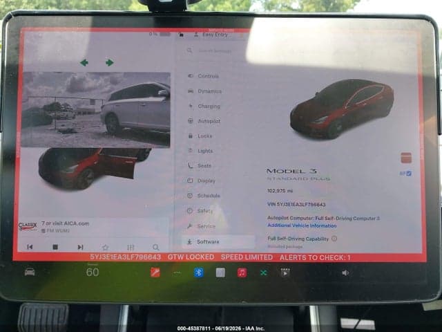 2020 TESLA MODEL 3 STANDARD RANGE PLUS REAR-WHEEL DRIVE/STANDARD RANGE REAR-WHEEL DRIVE 7