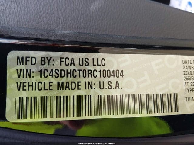 2024 DODGE DURANGO R/T RWD 9