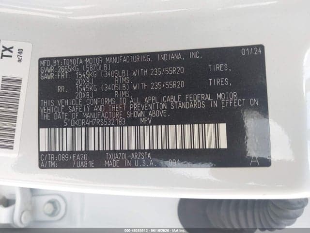 2024 TOYOTA HIGHLANDER XSE 9