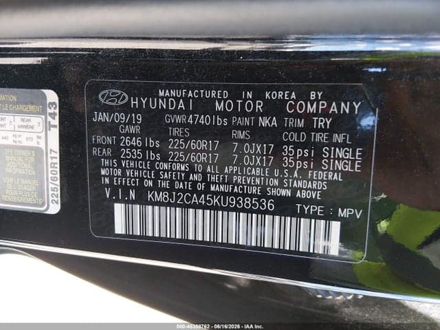 2019 HYUNDAI TUCSON SE 9