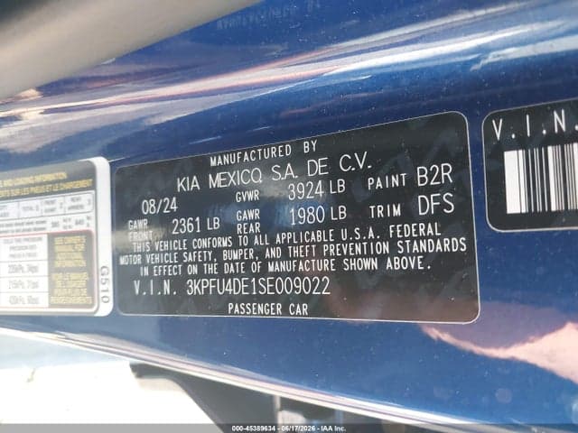 2025 KIA K4 EX 9