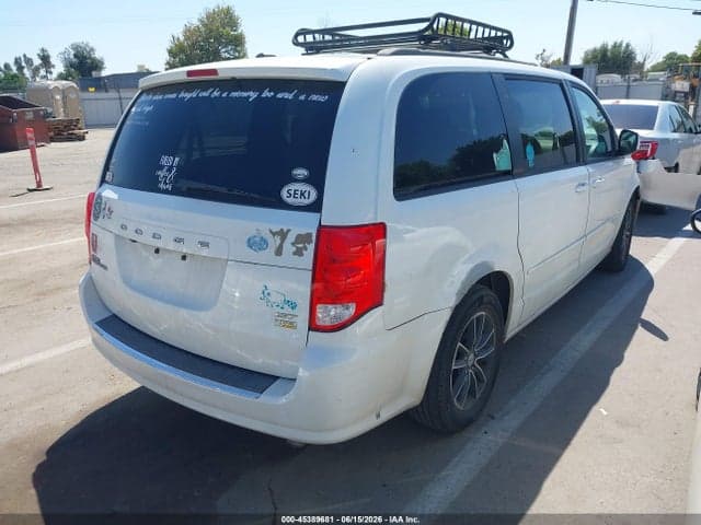 2017 DODGE GRAND CARAVAN GT 4
