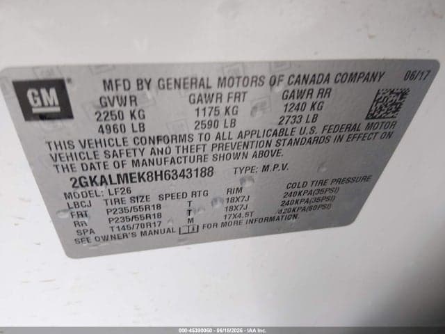2017 GMC TERRAIN SLE-1 9