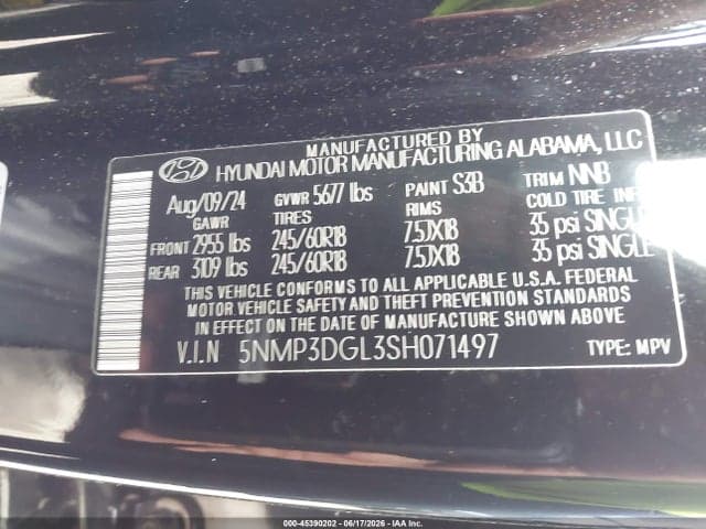 2025 HYUNDAI SANTA FE XRT 9