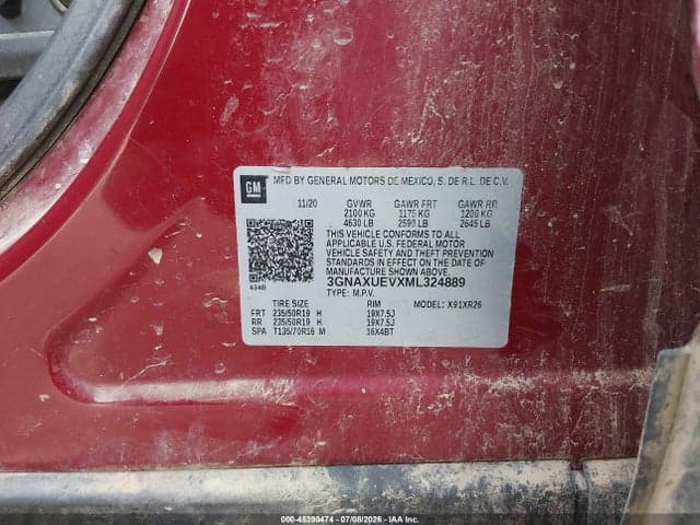2021 CHEVROLET EQUINOX AWD LT 9