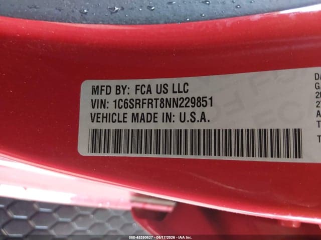 2022 RAM 1500 LARAMIE 4X4 6'4 BOX 9