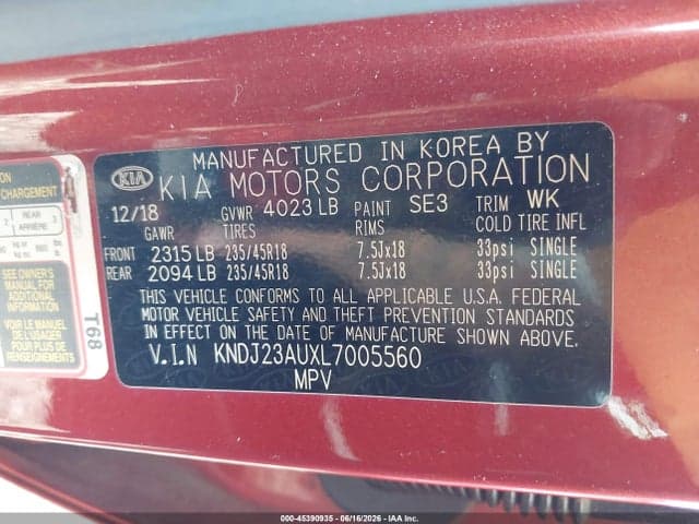 2020 KIA SOUL X-LINE 9