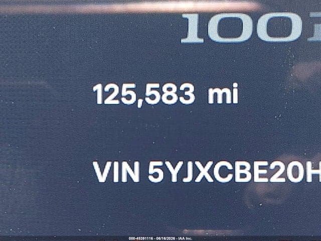 2017 TESLA MODEL X 15