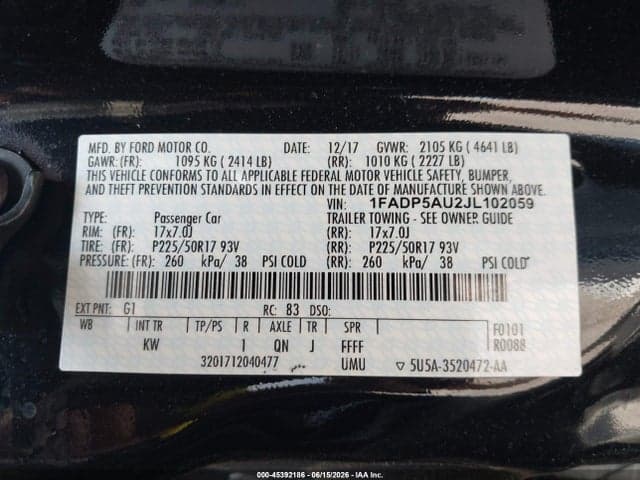 2018 FORD C-MAX HYBRID SE 9