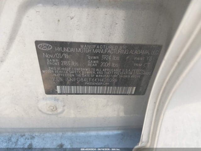2019 HYUNDAI ELANTRA SEL 10