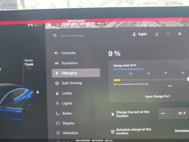 2019 TESLA MODEL 3 LONG RANGE/MID RANGE/STANDARD RANGE/STANDARD RANGE PLUS 18