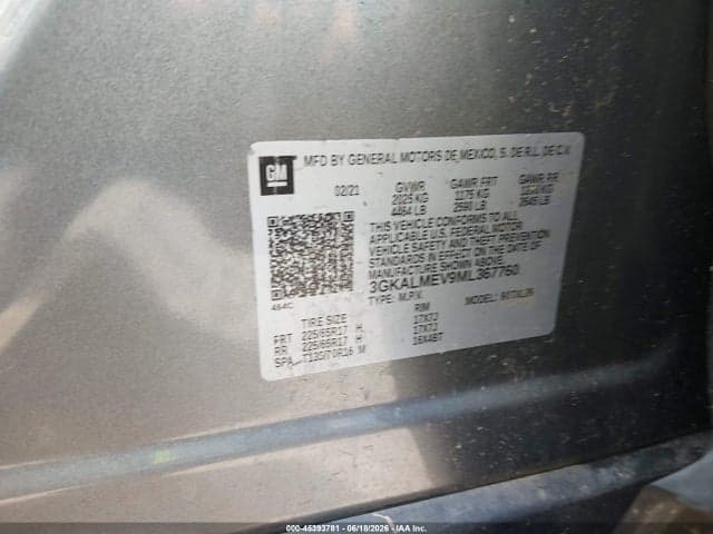 2021 GMC TERRAIN FWD SLE 9