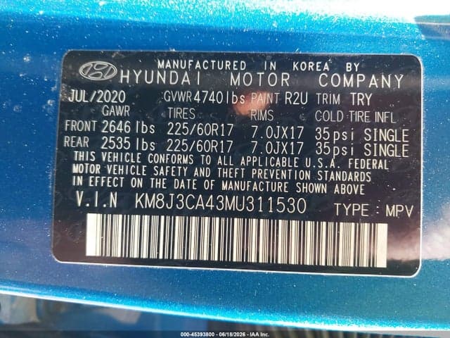 2021 HYUNDAI TUCSON VALUE 9
