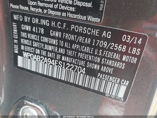 2014 PORSCHE 911 50TH 9