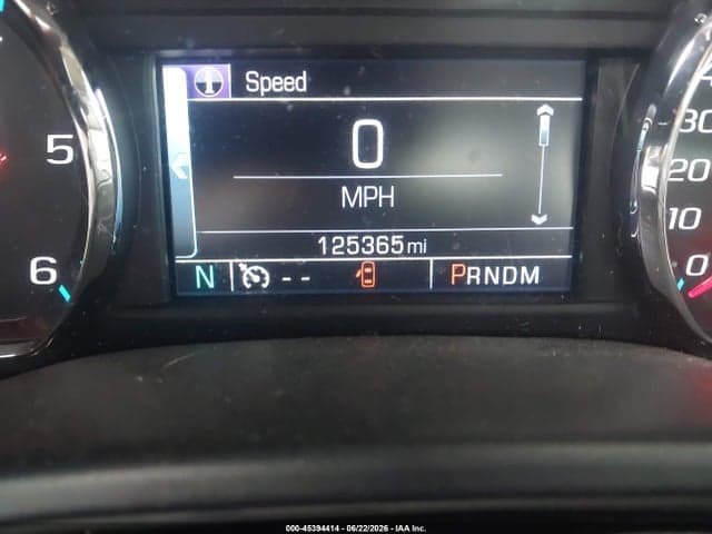 2016 CHEVROLET SILVERADO 1500 1LZ 16