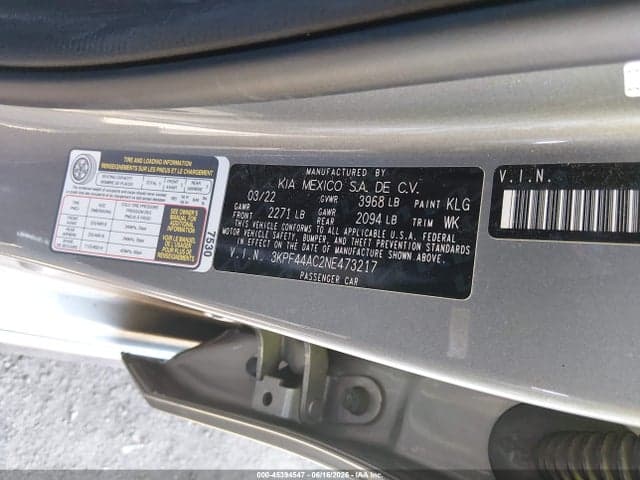2022 KIA FORTE GT 9