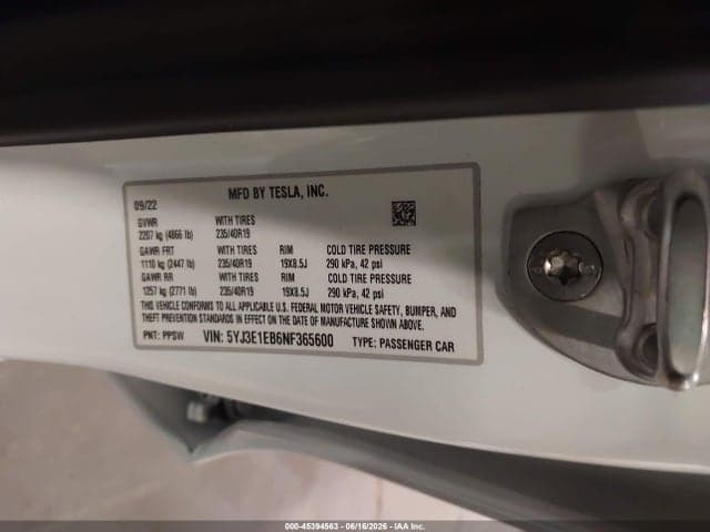 2022 TESLA MODEL 3 LONG RANGE DUAL MOTOR ALL-WHEEL DRIVE 9