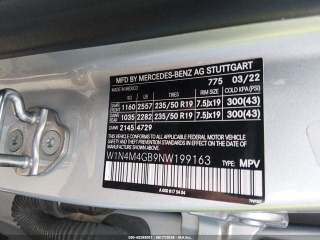2022 MERCEDES-BENZ GLB 250 9