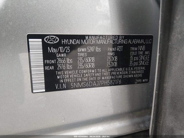 2023 HYUNDAI SANTA FE XRT 9