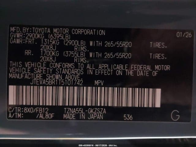2026 TOYOTA 4RUNNER TRD SPORT 9