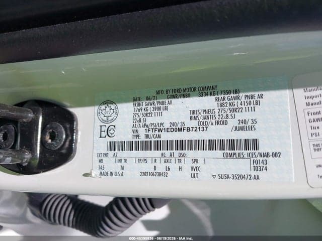 2021 FORD F-150 9
