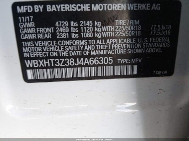 2018 BMW X1 XDRIVE28I 9