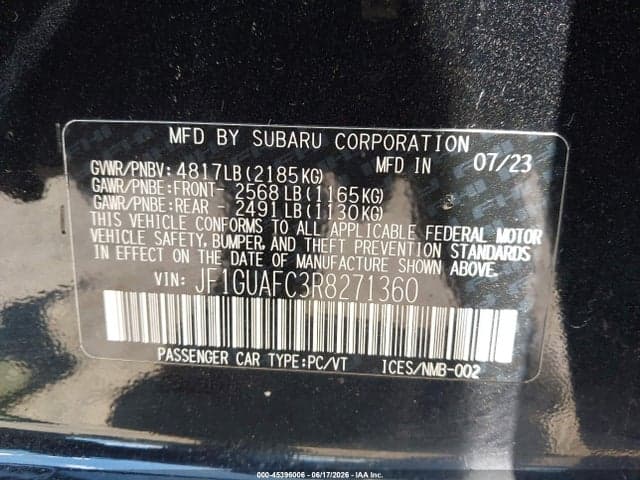 2024 SUBARU IMPREZA SPORT 5-DOOR 9
