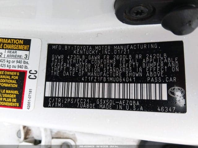 2021 TOYOTA AVALON TRD 9