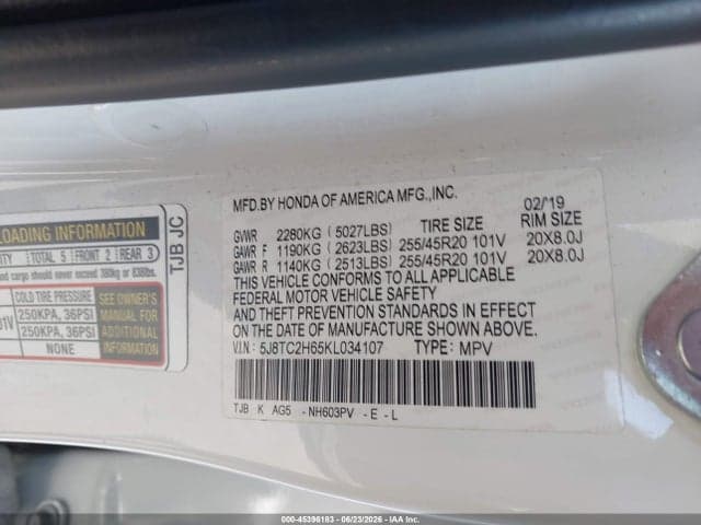 2019 ACURA RDX A-SPEC PACKAGE 9