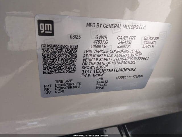 2026 GMC SIERRA EV EXTENDED RANGE AT4 8