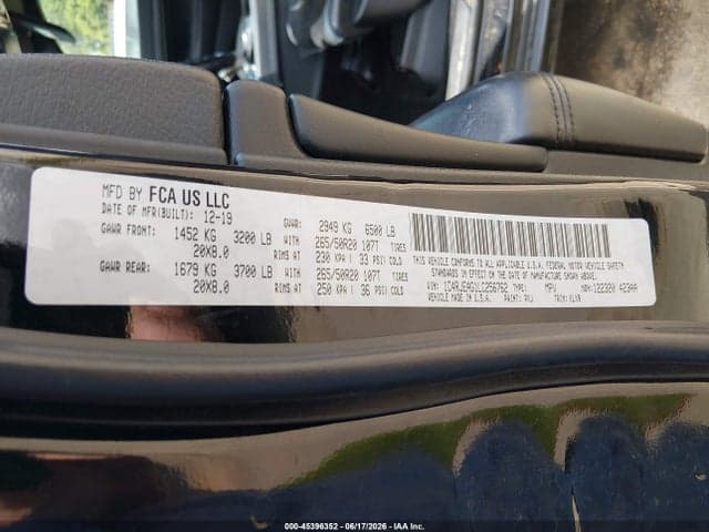 2020 JEEP GRAND CHEROKEE ALTITUDE 4X2 9