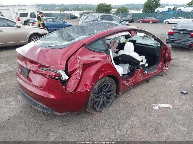 2025 TESLA MODEL 3 LONG RANGE REAR-WHEEL DRIVE/STANDARD REAR-WHEEL DRIVE 4