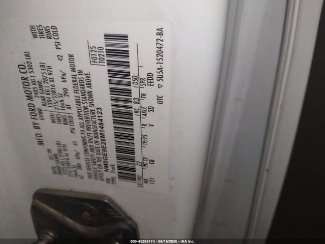 2021 FORD TRANSIT CONNECT XL PASSENGER 9