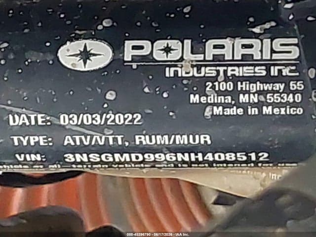 2022 POLARIS GENERAL XP 4 1000 DELUXE 10