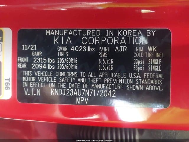 2022 KIA SOUL LX 9