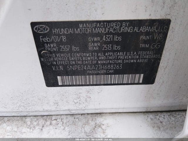 2018 HYUNDAI SONATA ECO 9