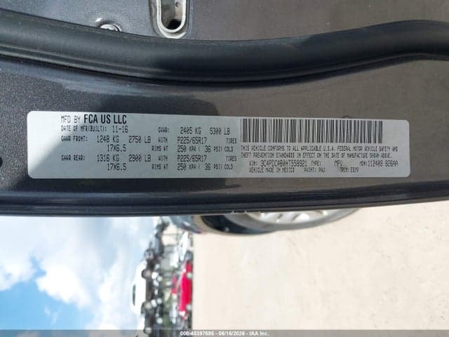 2017 DODGE JOURNEY SE 9