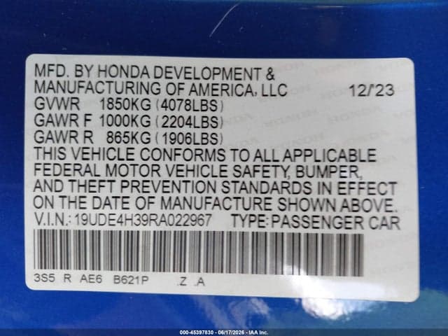 2024 ACURA INTEGRA A-SPEC 9