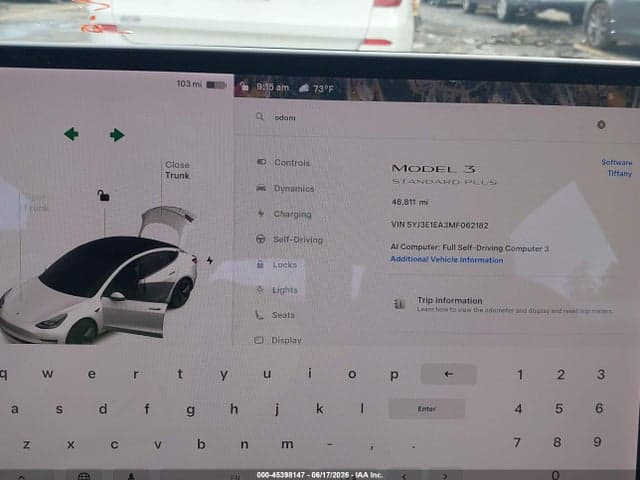 2021 TESLA MODEL 3 STANDARD RANGE PLUS REAR-WHEEL DRIVE 7