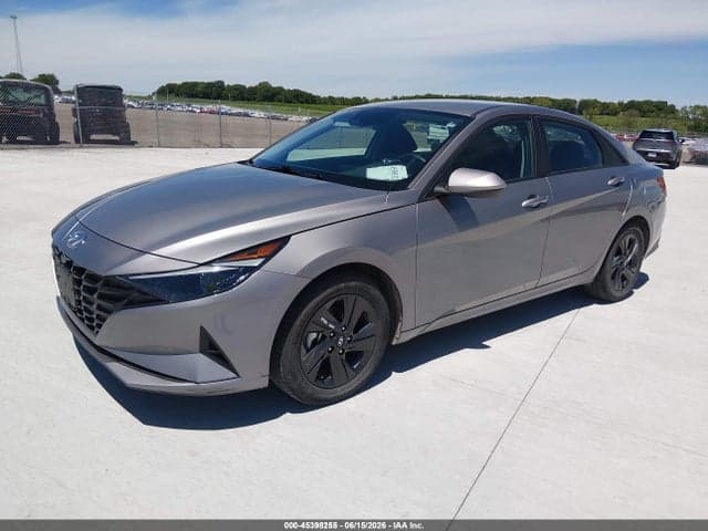 2023 HYUNDAI ELANTRA HYBRID BLUE 2